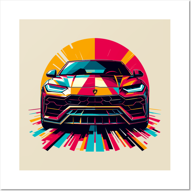 Lamborghini Urus Wall Art by Vehicles-Art